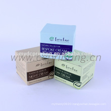 custom cosmetics boxes printing folding face cream packaging box